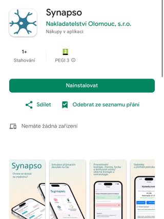 Skvělá zpráva! Naše aplikace Synapso je nyní dostupná i na Google Play! Uživatelé Androidu si ji mohou stáhnout a začít...